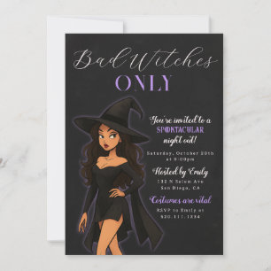 Inbjudan till Witch Halloween fest