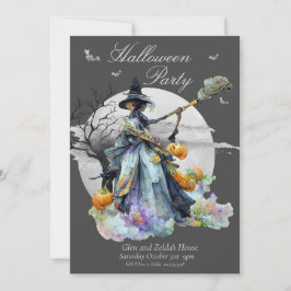 Inbjudan till Witch Halloween fest