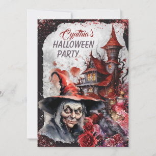 Inbjudan till Witch Halloween fest