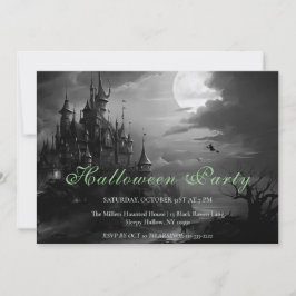 Inbjudan till Witches Castle Halloween fest