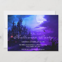 Inbjudan till Witches Castle Halloween fest