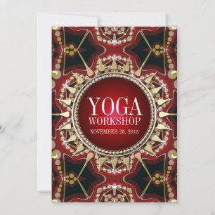inbjudan till workshop om Earth Sol Shine Yoga Wor