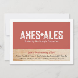 Inbjudan till Yxkastningsfest