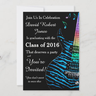 Inbjudan Turcos Blue Guitar Studenten