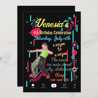 Inbjudan via sociala medier