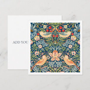 INBJUDAN: WILLIAM MORRIS : STRAWBERRY THIEVES INBJUDNINGAR