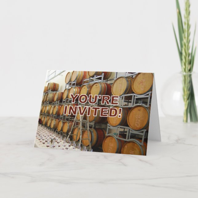 Inbjudan, Winery Inbjudan (Framsida)