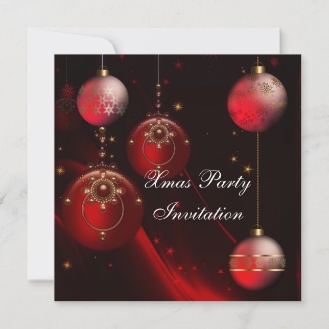 Inbjudan Xmas julfest (Framsida)