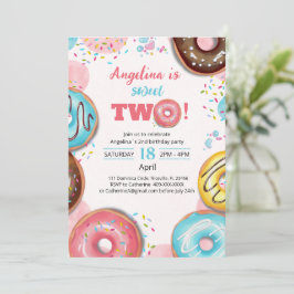 Inbjudan Yummy Donuts