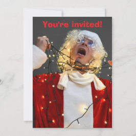 INBJUDANDE FRÅN träd TRIMMING PARTY Spara Datumet