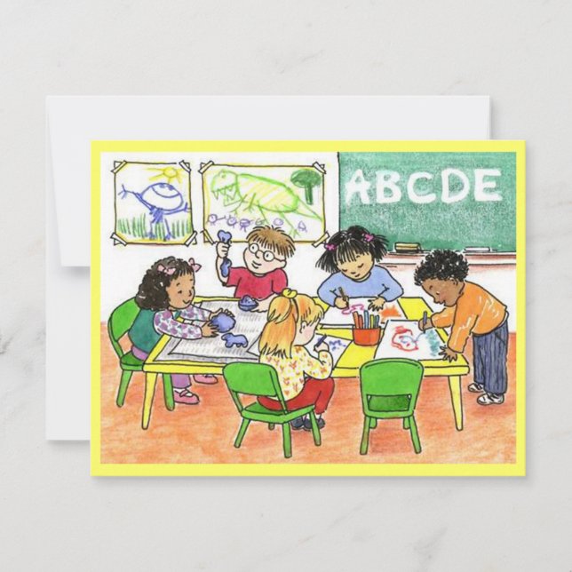 INBJUDANDE OM BARN FÖR BARNUTBILDNING INBJUDNINGAR (Framsida)