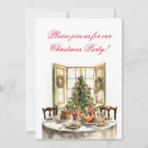 INBJUDANDE TILL EN CHRISTMAS PARTY
