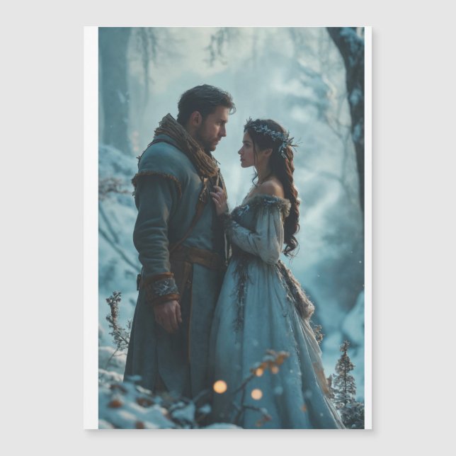 INBJUDANDEKORT MAGNETISK INBJUDNINGSKORT (Framsida)