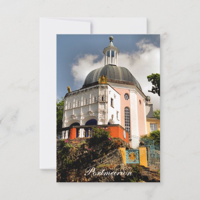 INBJUDANDEN OM ITALIENSKA VILLAGE WALES (Framsida)