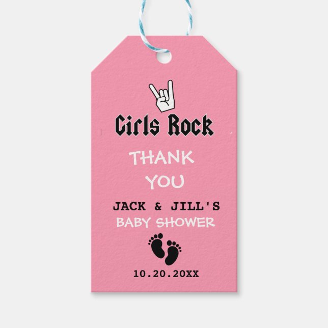 INBJUDANDET BILJETT I FLICKA SHOWER CONERT PRESENTETIKETT (Framsidan)