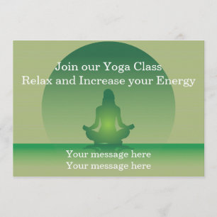 InbjudanmallYoga Inbjudningar