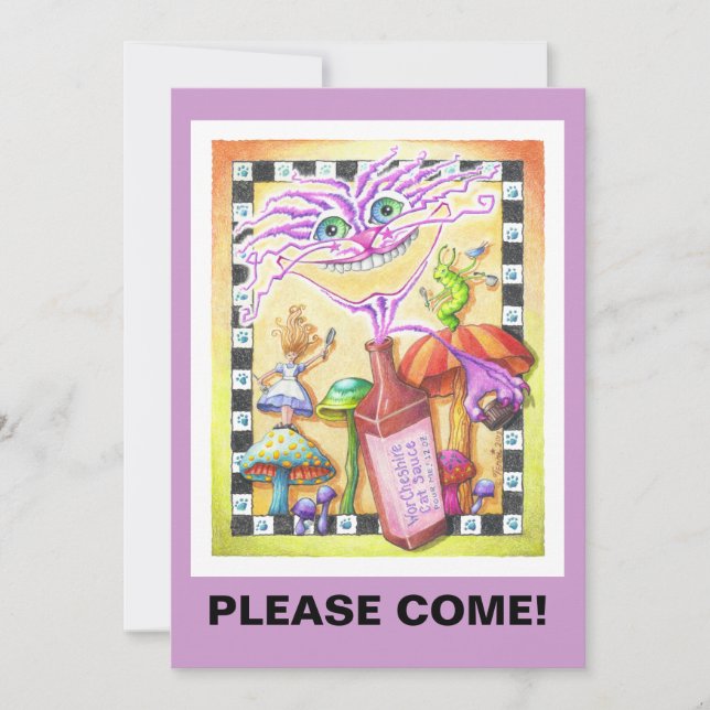 INBJUDER - ARBETSCHESHIRE CAT INBJUDNINGAR (Framsida)