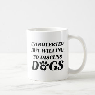 Inbjudna hundar kaffemugg