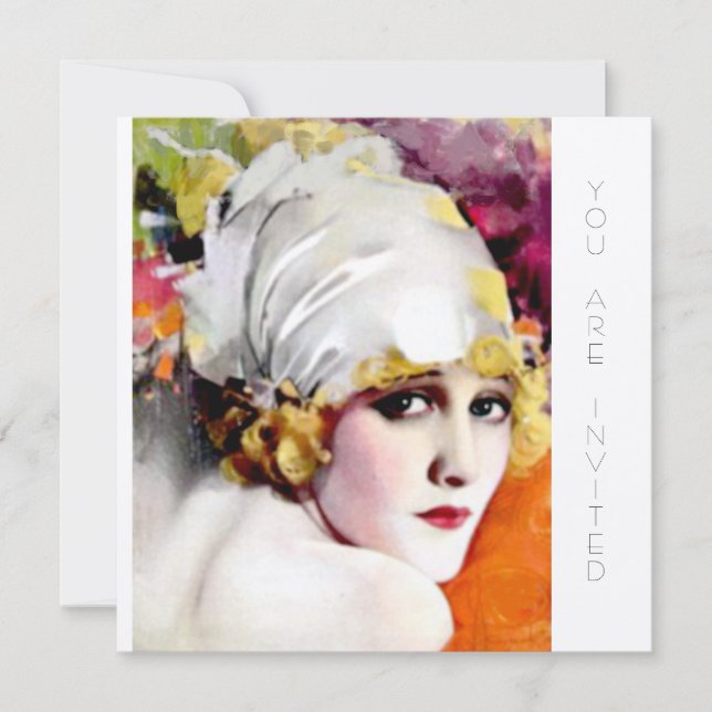 Inbjudningar, anna nilsson om metalliska guld lagr inbjudningar (Framsida)