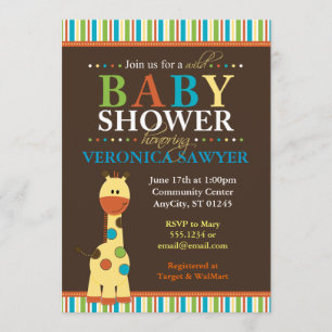 Inbjudningar för baby shower för