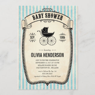 Inbjudningar för baby shower för