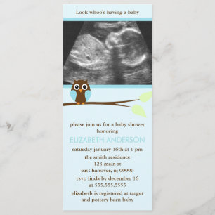 Inbjudningar för baby shower för