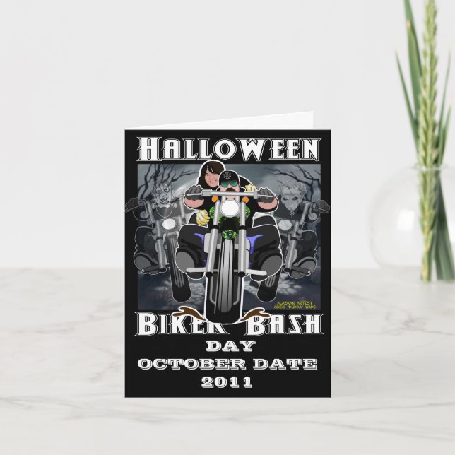INBJUDNINGAR FÖR biker (Framsida)