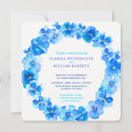 Inbjudningar för bröllop för blomma för