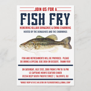 Inbjudningar för fisksmåfiskparty
