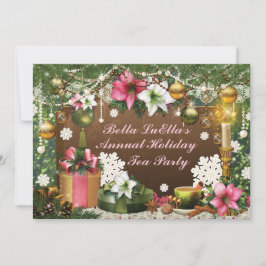 Inbjudningar för helgdagjulparty