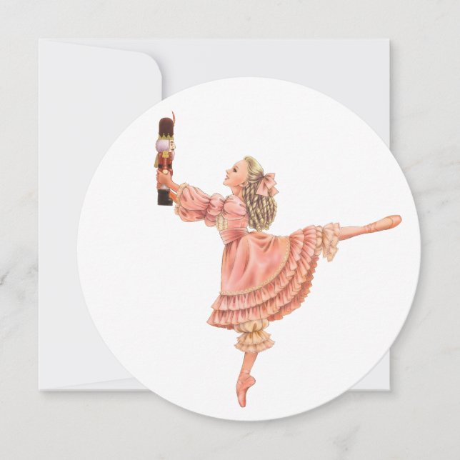 Inbjudningar för nötknäpparehelgdagrunda (Framsida)