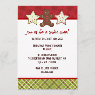 Inbjudningar för party för jul för kakaSwaphelgdag