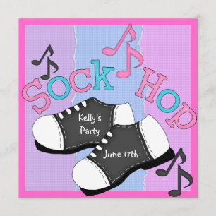 Inbjudningar för sockaskuttparty