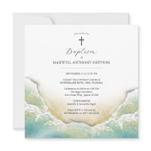 Inbjudningar för vattenfärgsblock, kvadratisk kvad