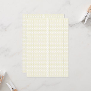 Inbjudningar Geometriskt Gult Anpassade 5x7-ko
