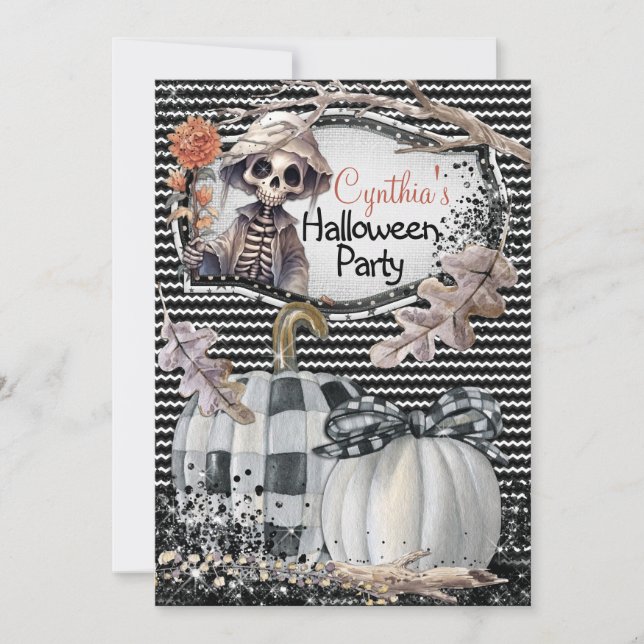 INBJUDNINGAR I halloween fest (Framsida)