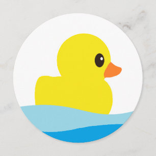Inbjudningar i "Rubber Ducky"-format
