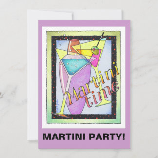 INBJUDNINGAR - MARTINI TIME