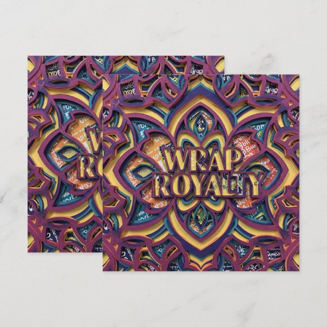 Inbjudningar & Meddelanden (Fram/baksida)