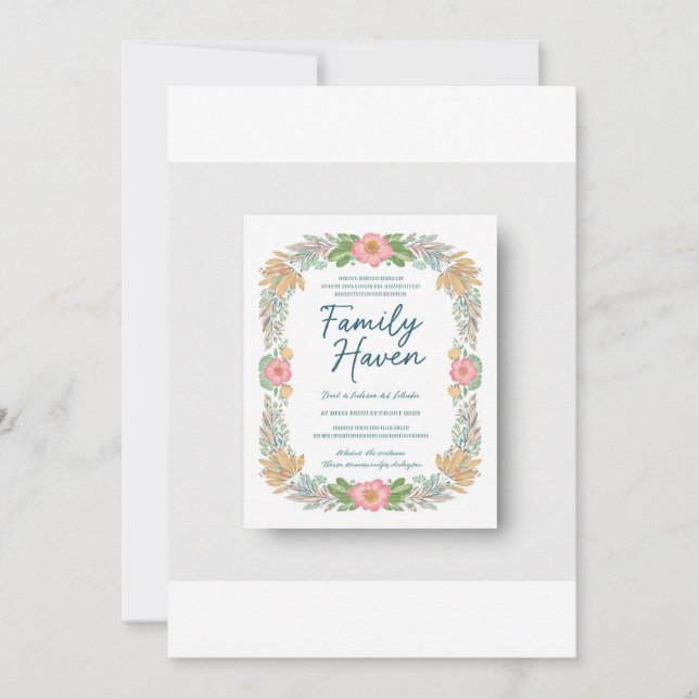 Inbjudningar och meddelanden (Framsida)