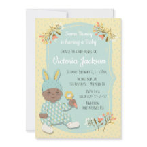 Inbjudningar om barnduschning hos Ethnic Boy Bunny
