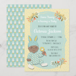 Inbjudningar om barnduschning hos Ethnic Boy Bunny