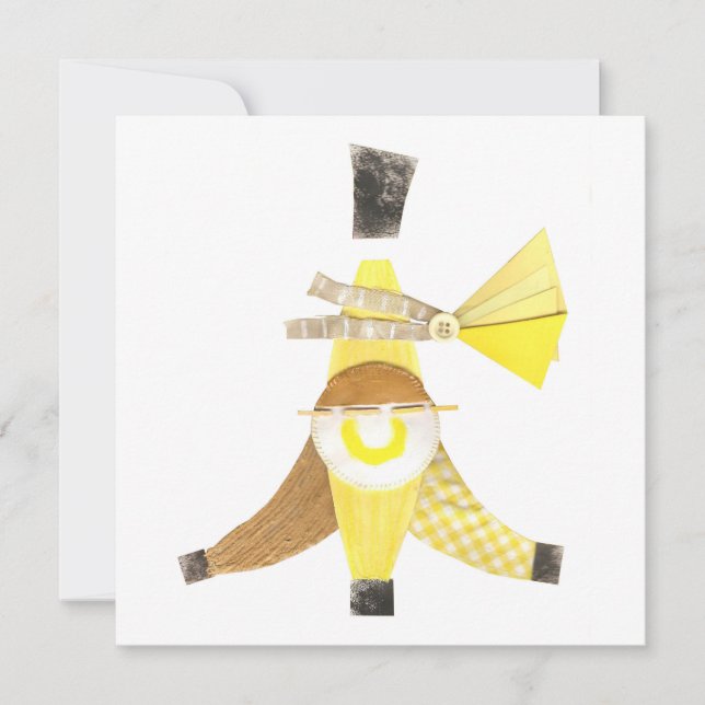 Inbjudningar om uppdelning av bananer (Framsida)