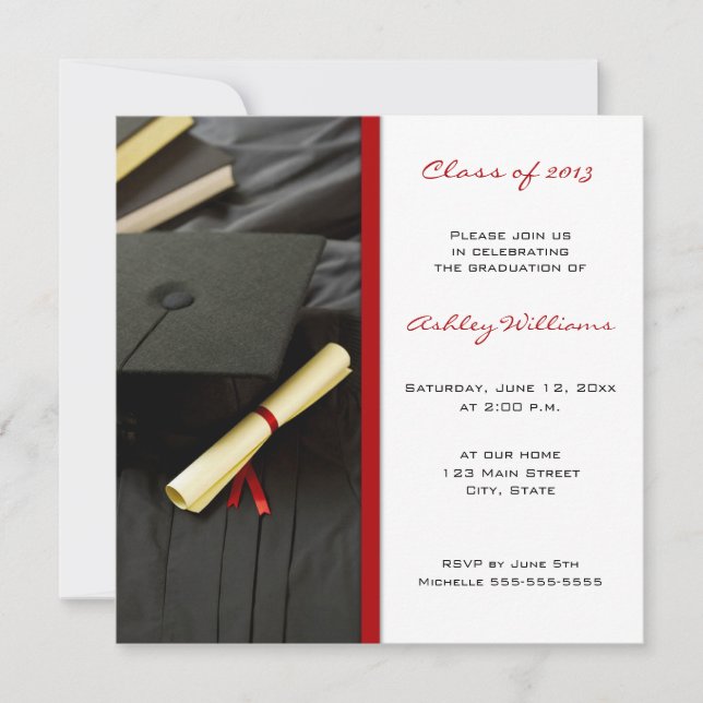 Inbjudningar Student & Examen (Framsida)