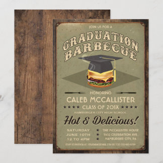 Inbjudningar Student & Examen| BBQ Party
