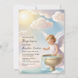 inbjudningar till ängelbaptism