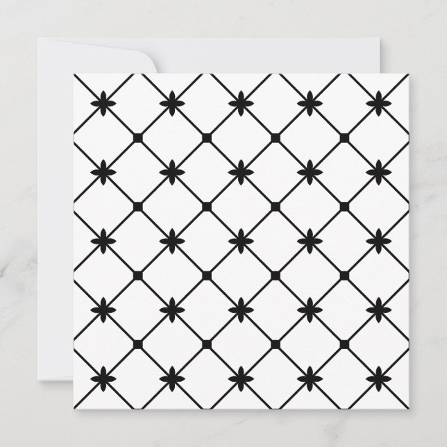 Inbjudningar till Anpassningsbarna möhippa Black K (Framsida)