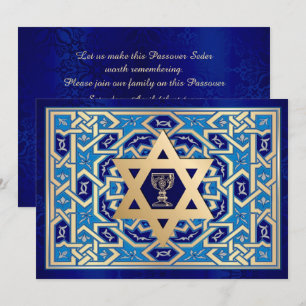 Inbjudningar till anpassningsbarnas Pesach Seder S
