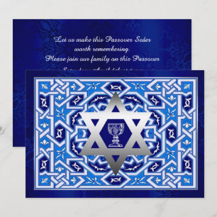 Inbjudningar till anpassningsbarnas Pesach Seder S