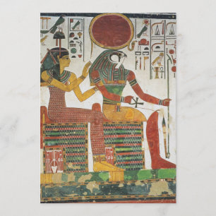 Inbjudningar till antika egyptiska hästar